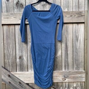 Two dresses Velvet by Graham & Spencer A Blue / An orange Dress Size S